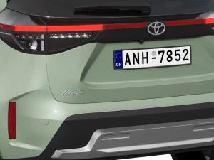 Toyota Yaris Cross 2024 3D Model