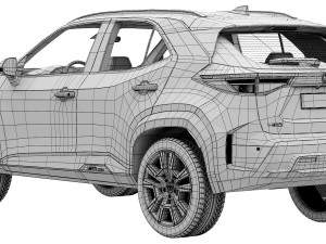 Toyota Yaris Cross 2024 3D मॉडल
