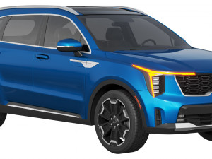 Kia Sorento 2024 Modèle 3D