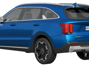 Kia Sorento 2024 Modèle 3D