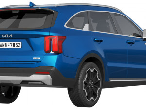 Kia Sorento 2024 Modèle 3D
