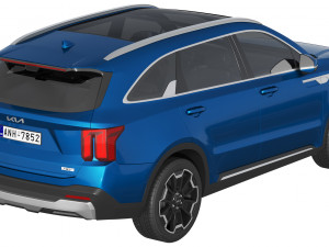 Kia Sorento 2024 Modèle 3D