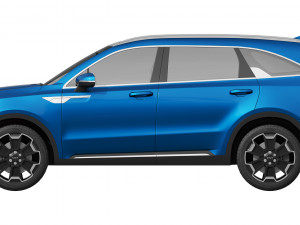 Kia Sorento 2024 Modèle 3D