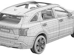 Kia Sorento 2024 3D Model