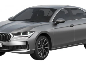 Skoda Luar Biasa 2024 Model 3D