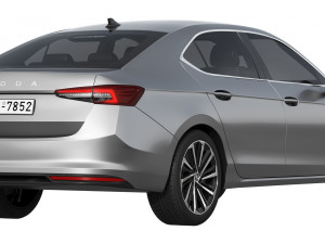 Skoda Superb 2024 3D Model