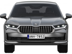 Skoda Superb 2024 3D Model