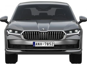 Skoda Superb 2024 3D Model