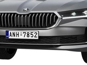Skoda Superb 2024 3D Model