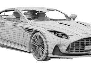 Aston Martin DB12 3D Model