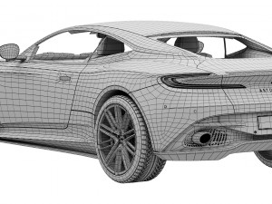 Aston Martin DB12 3D Model