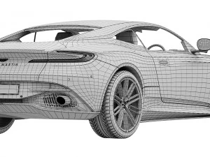 Aston Martin DB12 3D Model