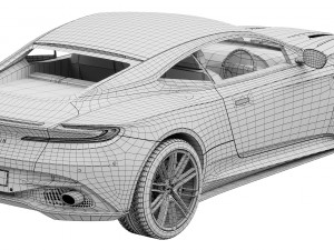 Aston Martin DB12 3D Model