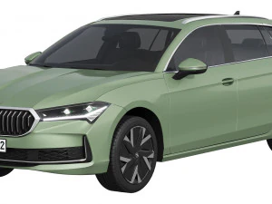Skoda Luar Biasa Kombinasi 2024 Model 3D
