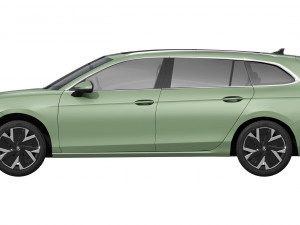 Skoda Superb Combi 2024 3D-Modell