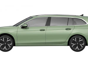 Skoda Superb Combi 2024 3D Model
