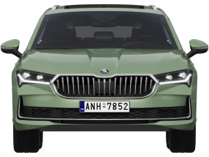 Skoda Superb Combi 2024 3D Model