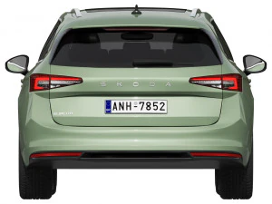 Skoda Superb Combi 2024 3D Model