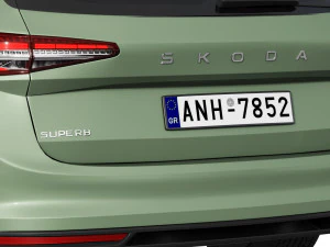 Skoda Superb Combi 2024 3D Model