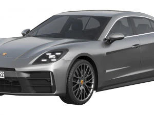 Porsche Panamera 2024 3D Model