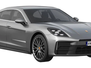 Porsche Panamera 2024 3D Model