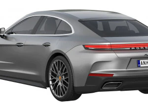 Porsche Panamera 2024 3D Model