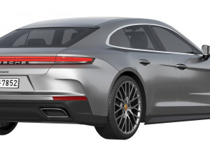 Porsche Panamera 2024 3D मॉडल