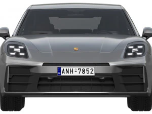 Porsche Panamera 2024 3D Model