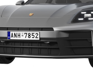 Porsche Panamera 2024 3D मॉडल