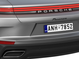 Porsche Panamera 2024 3D मॉडल