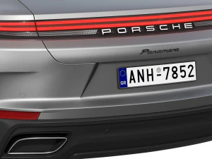 Porsche Panamera 2024 3D Model