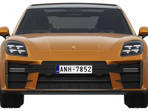 Porsche Panamera Turbo E-Hybrid 2024 3D Model