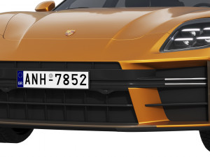 Porsche Panamera Turbo E-Hybrid 2024 Modelo 3D