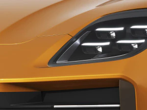 Porsche Panamera Turbo E-Hybrid 2024 3D Model
