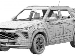 Chevrolet Trailblazer RS 2024 3D Model
