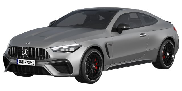 Mercedes-Benz CLE53 AMG Coupe 3D Модель .c4d .max .obj .3ds .fbx .stl .blend 