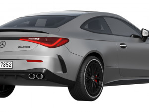 Mercedes-Benz CLE53 AMG Coupe 3D Модель