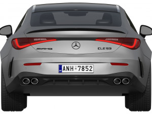 Mercedes-Benz CLE53 AMG Coupe 3D Модель