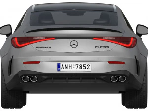 Mercedes-Benz CLE53 AMG Coupe 3D Model
