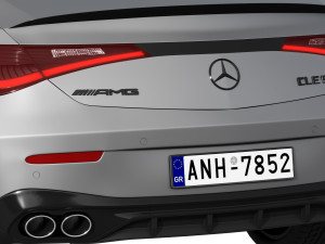 Mercedes-Benz CLE53 AMG Coupe 3D Модель