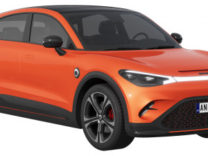 Smart 3 BRABUS 3D Model