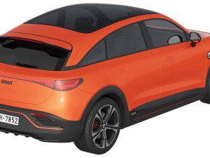 Smart 3 BRABUS 3D Model