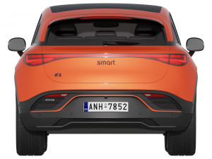 Smart 3 BRABUS 3D Model