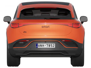 Smart 3 BRABUS 3D Model