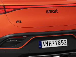 Smart 3 BRABUS 3D Model
