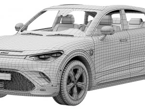 Smart 3 BRABUS 3D Model