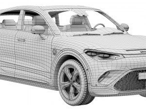 Smart 3 BRABUS 3D Model
