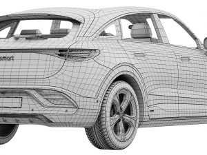 Smart 3 BRABUS 3D Model