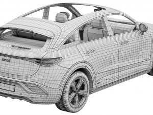 Smart 3 BRABUS 3D Model
