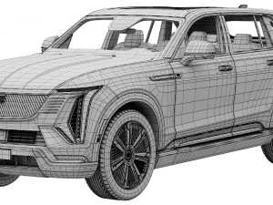 Cadillac Escalade IQ 3D Model